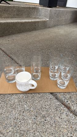 Assorted glassware - $20 for all or offer individually