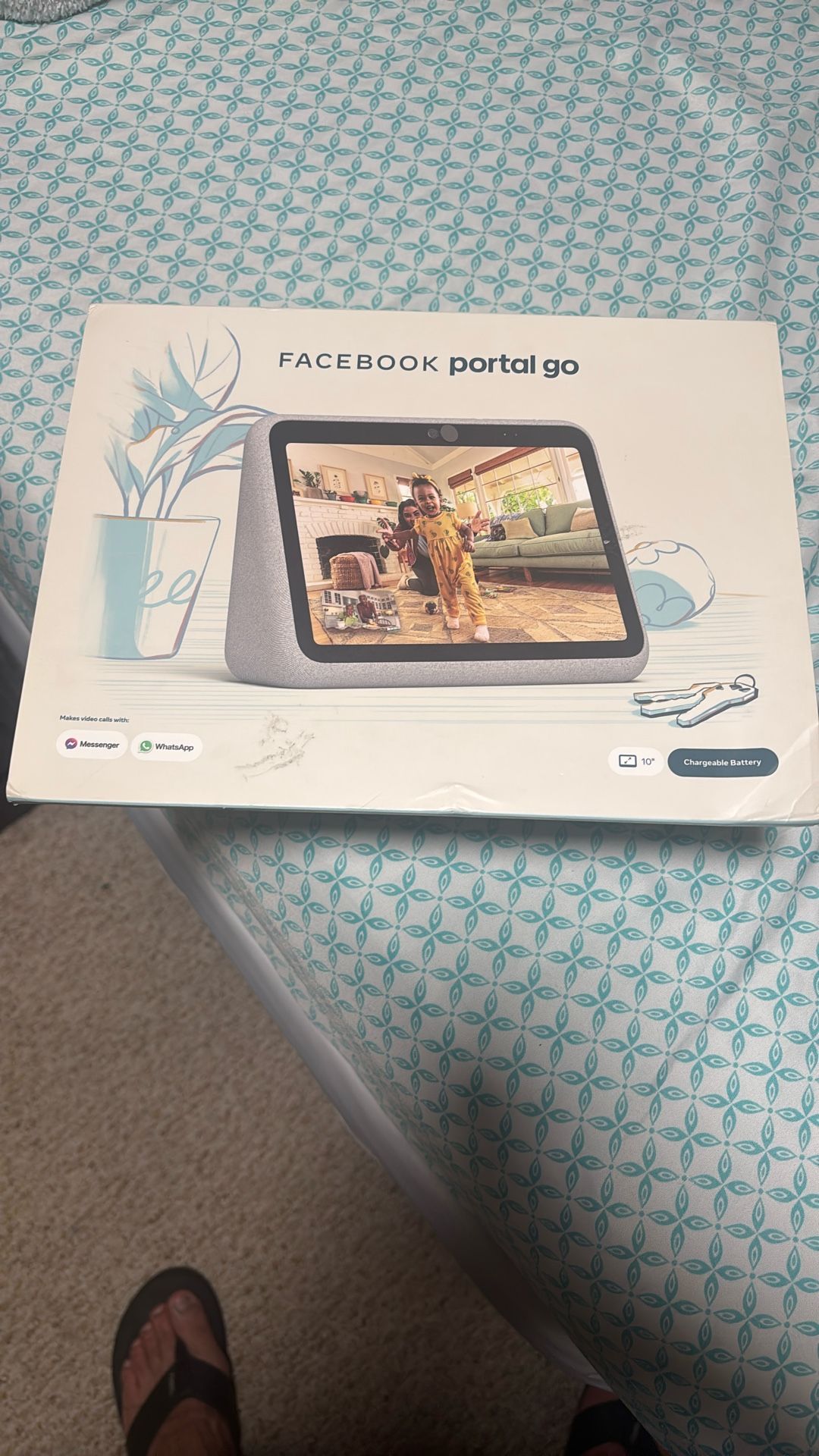 Facebook Portal Go Smart Video Calling 10” Touch Screen   BRAND NEW  SEALED BOX
