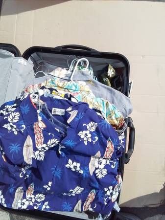 Large and XL Aloha Shirts, Good Pre Owned Condition 10+ Pieces.