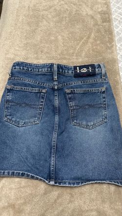 jean skirt