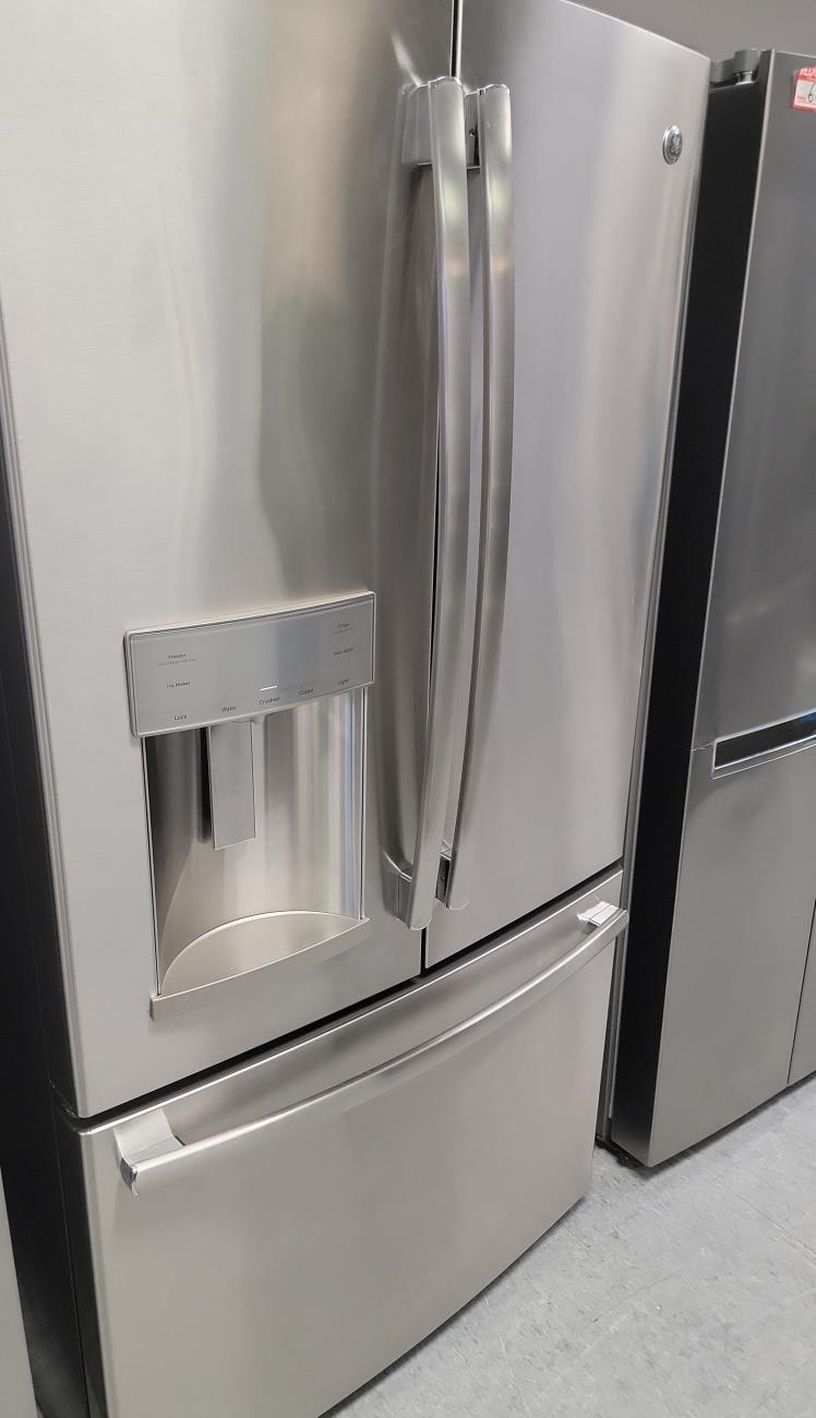 GE French Door Stainless Steel Refrigerator
