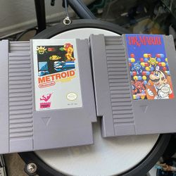 Metroid Dr. Mario NES Video Game Nintendo