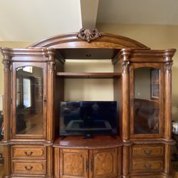 Wood Entertainment Center