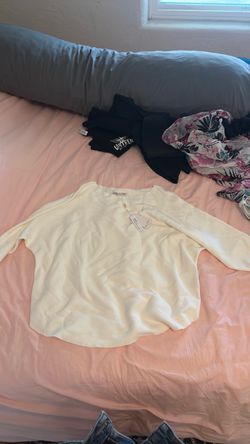 Egg shell sweater shirt