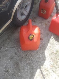 Gas can and tool case