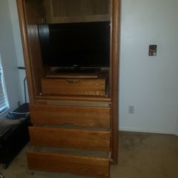 Old School Entertainment Center 