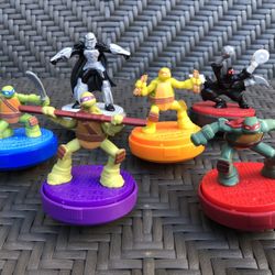 McDonald’s Happy Meal Toy Teenage Mutant Ninja Turtles Figurines.