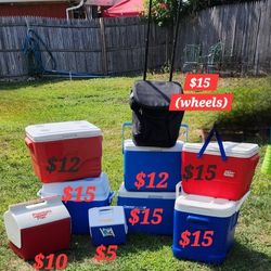 Coolers READ DESCRIPTION 