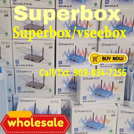 Superbox S6 supreme TV BOX  new 2024 Model  Wholesale reseller  S6 Ultra super box  Superbox S6 Max