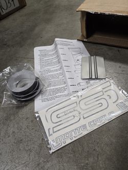 MONTE CARLO SS DECAL COMPLETE KIT