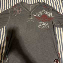Affliction Chica Cycles Shirt 