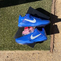 Nike Kobe 5 Blue Dodgers Low-Top Sneakers