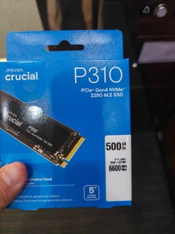 Crucial P310 Nvme gen 4 500 GB NIB