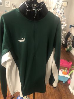 Puma soccer warm up top only
