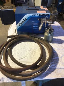 Croix CX7 turbine HVLP sprayer