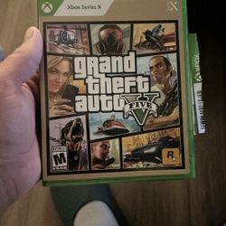 GTA Disc For Xbox Series X 