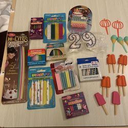 Birthday Candles / Cake Decorations