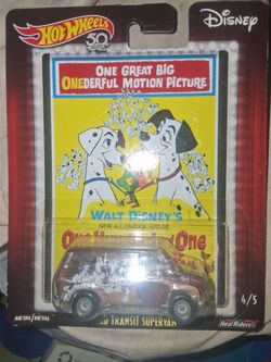 🔥Hot Wheels🔥50yr One Great Big Onederful Motion Picture🔥Walt Disney🔥Ford Transit Supervan🔥