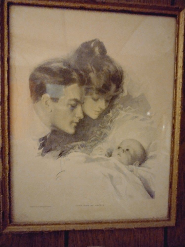 Vintage Cosmopolitan Magazine Print "King Of Hearts"