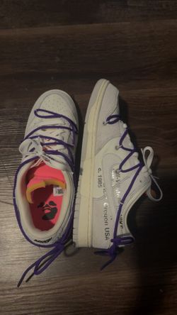 off white dunks size 10.5