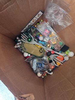 Lots of many mini toys and decors. Used Like New
