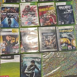 Assorted XBOX 360 Games