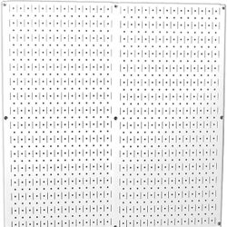 Wall Control 30-P-3232W White Metal Pegboard Pack