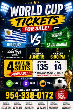 World Cup tickets