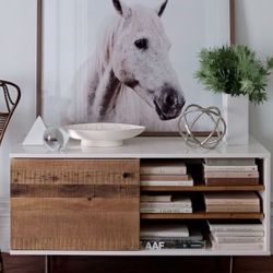 West Elm TV Stand Media Unit Console Table