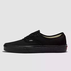 Black Vans Authentic 8.5