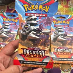 Pokemon Obsidian Flames Sleeves Single Blister
