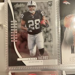 Josh Jacobs Rookie Card 