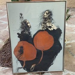 Mahohewas - Lithograph