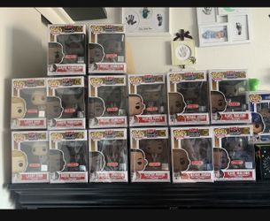 Dream Team White Jersey  All 6 1992 NBA Legends Funko Pop  (Target Exclusive) With Protectors 