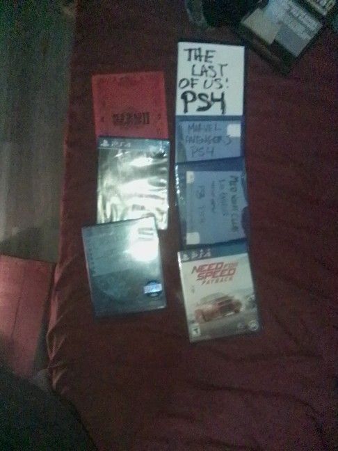 PS4 AND PS3 GAMES 