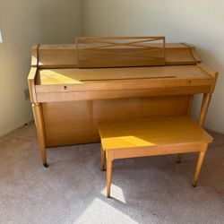 Aeromante Upright Piano with Bench
