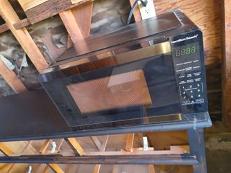 Hamilton Beach Black Countertop Microwave