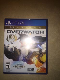 Overwatch ps4