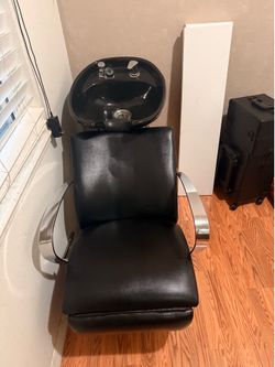 Salon Wash bowl/chair