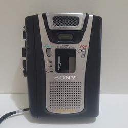 Vintage Sony TCM-465V VOR Cassette Voice Recorder  - PARTS/ REPAIR.