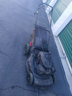 Push Troy bill  s Landmower