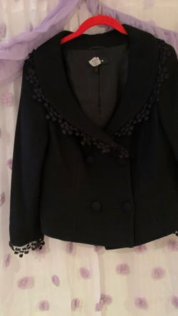 Black Two Piece Dress Escada