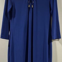 Calvin Klein Dress - Blue - Large (12/14)