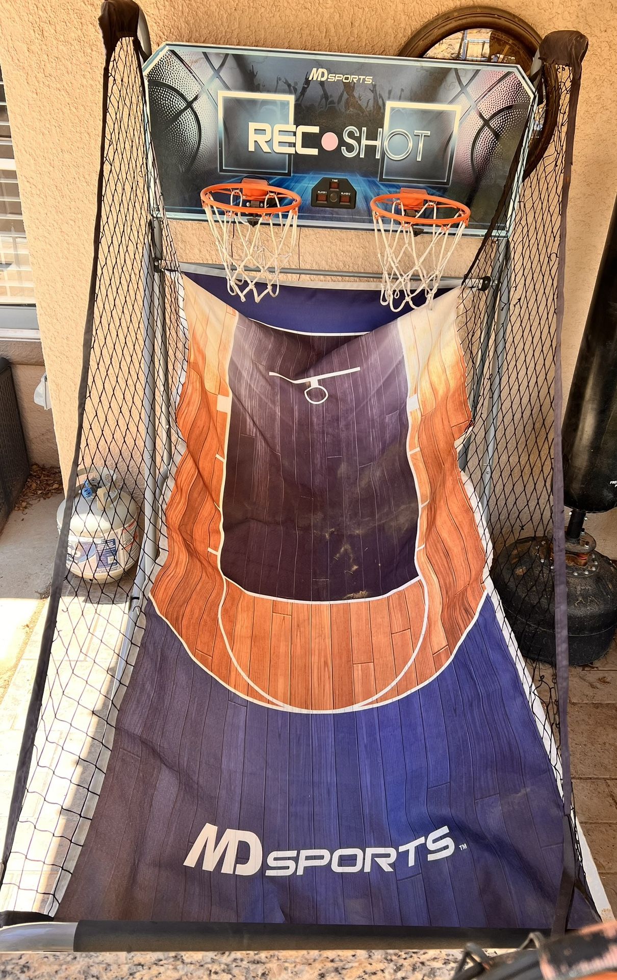 Basketball Game With Electronic Score Board