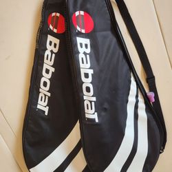 Two Babolat Tennis Racket Carry Bags