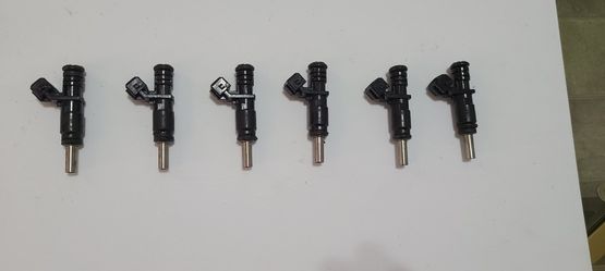 6 x BMW X1 X3 X5 E70 N52 3.0 N52B30 FUEL INJECTORS RAIL INJECTOR SET OEM