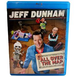 Jeff Dunham: All Over the Map (Blu-ray Disc, 2014) Like New Great Condition 