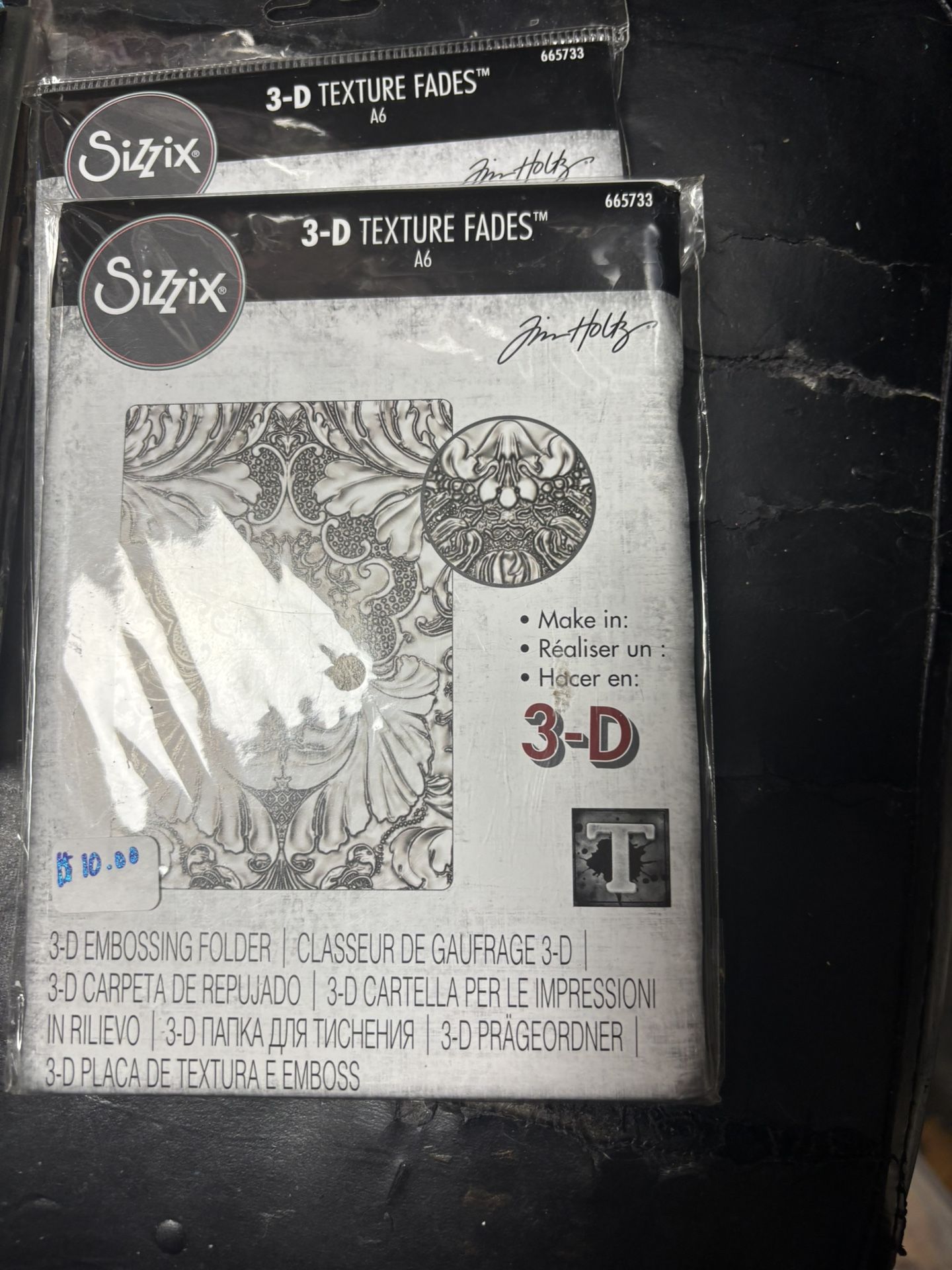 Sizzix 3D Texture Fade 665733 Demask