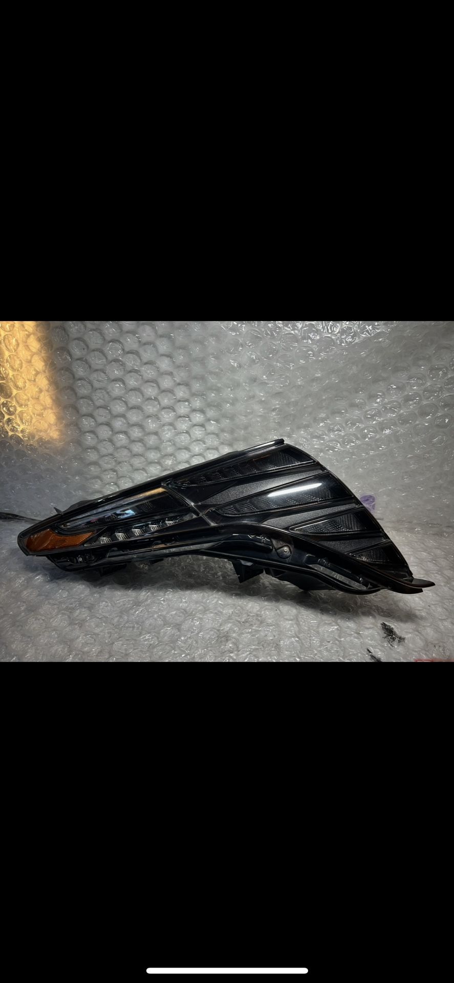 2022 2023 2024 Hyundai Tucson Passenger Right RH LED DRL Turn Signal Headlight OEM US built Smoked Lens