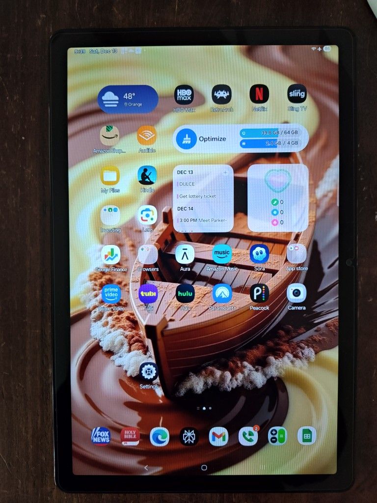Samsung A9+ tablet